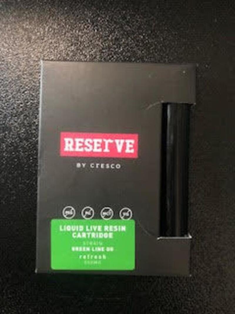 Cresco Yeltrah - RESERVE Green Line OG Cartridge 500mg