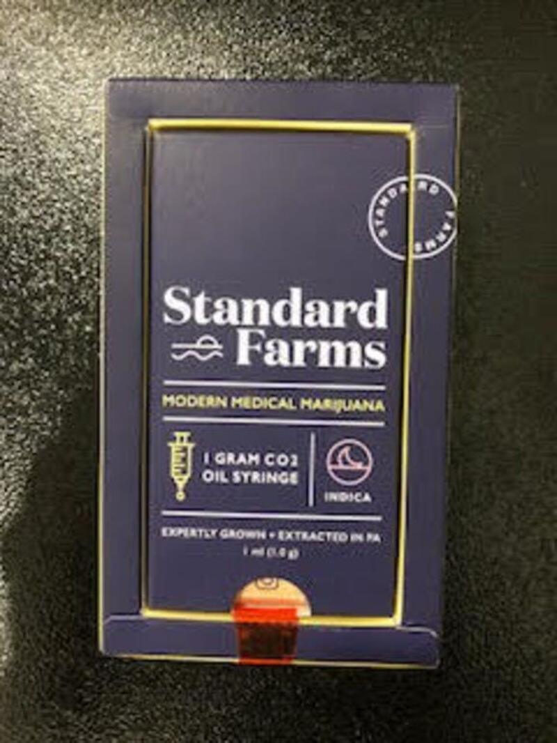 Standard Farms - OG Kush CO2 Oil Syringe 1000mg