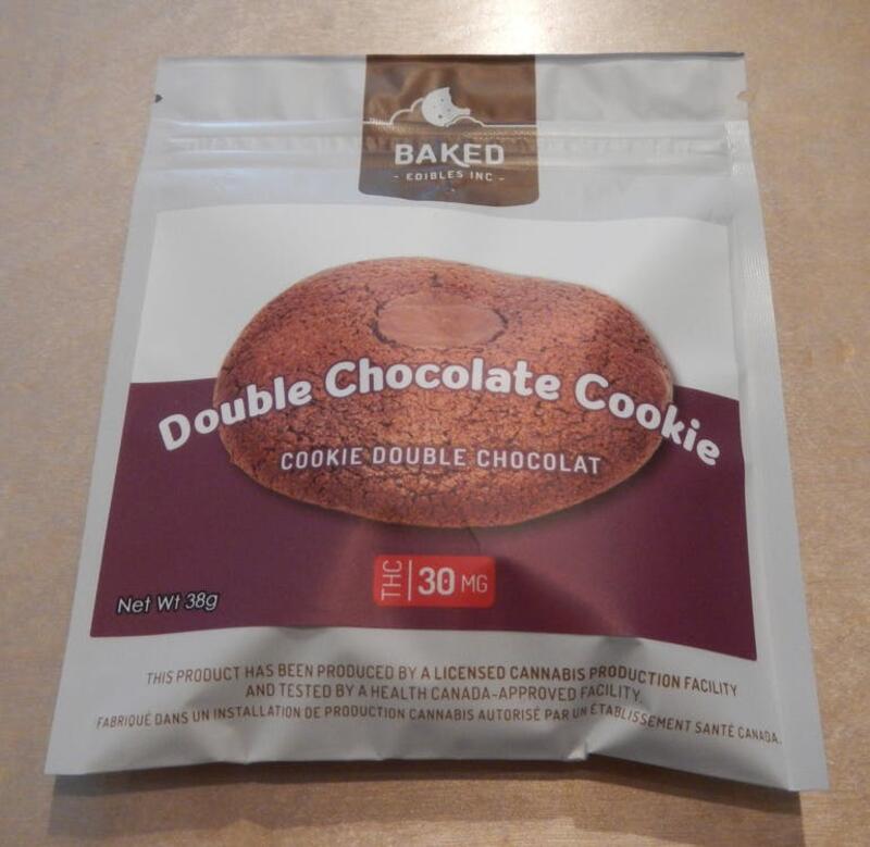 Baked - Double Chocolate Cookie (30mg THC)
