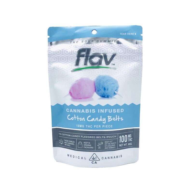 Flav - 100mg Gummies (Cotton Belt)