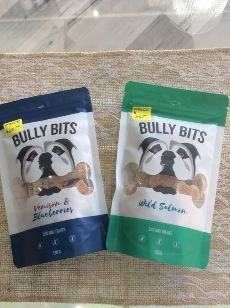 Bully Bits Venison & Blueberry/ Wild Salmon Dog Treats