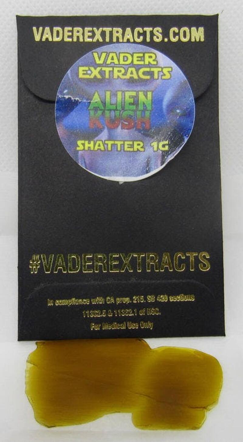 VADER EXTRACTS ALIEN KUSH