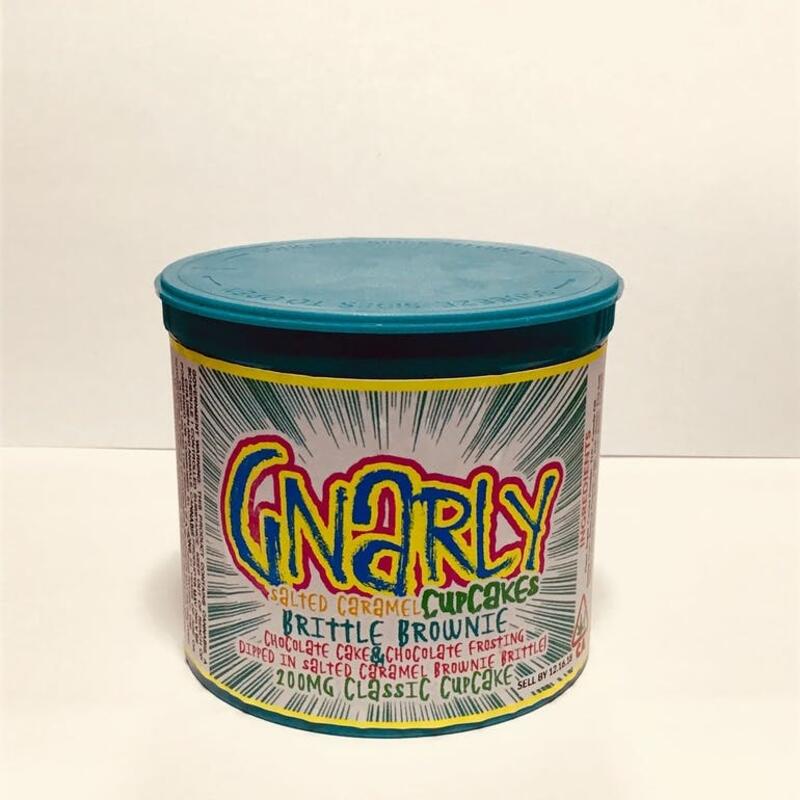 Gnarly Cupcake- Assorted Flavors 200mg