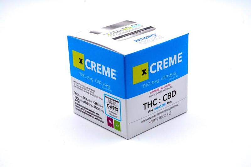 Indicreme - CBD/THC 1/4 oz