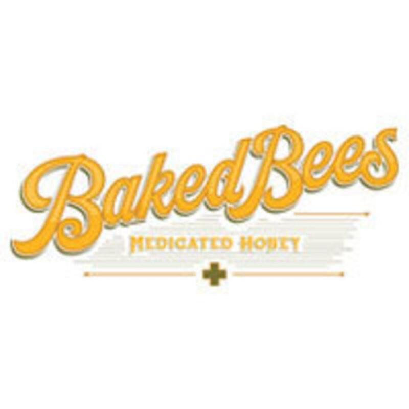 Baked Bees CBD/THC 1:1 Medicated Honey LARGE