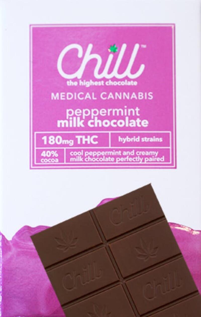 Chill 180mg Peppermint Milk Chocolate