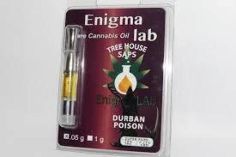 Enigma Lab Pure Cannabis Oil Durban Poison .05 g