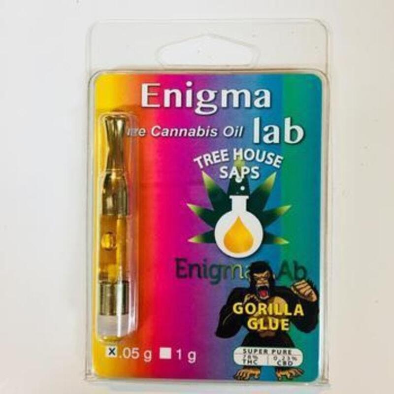 Enigma Lab Pure Cannabis Oil Gorilla Glue .05 g