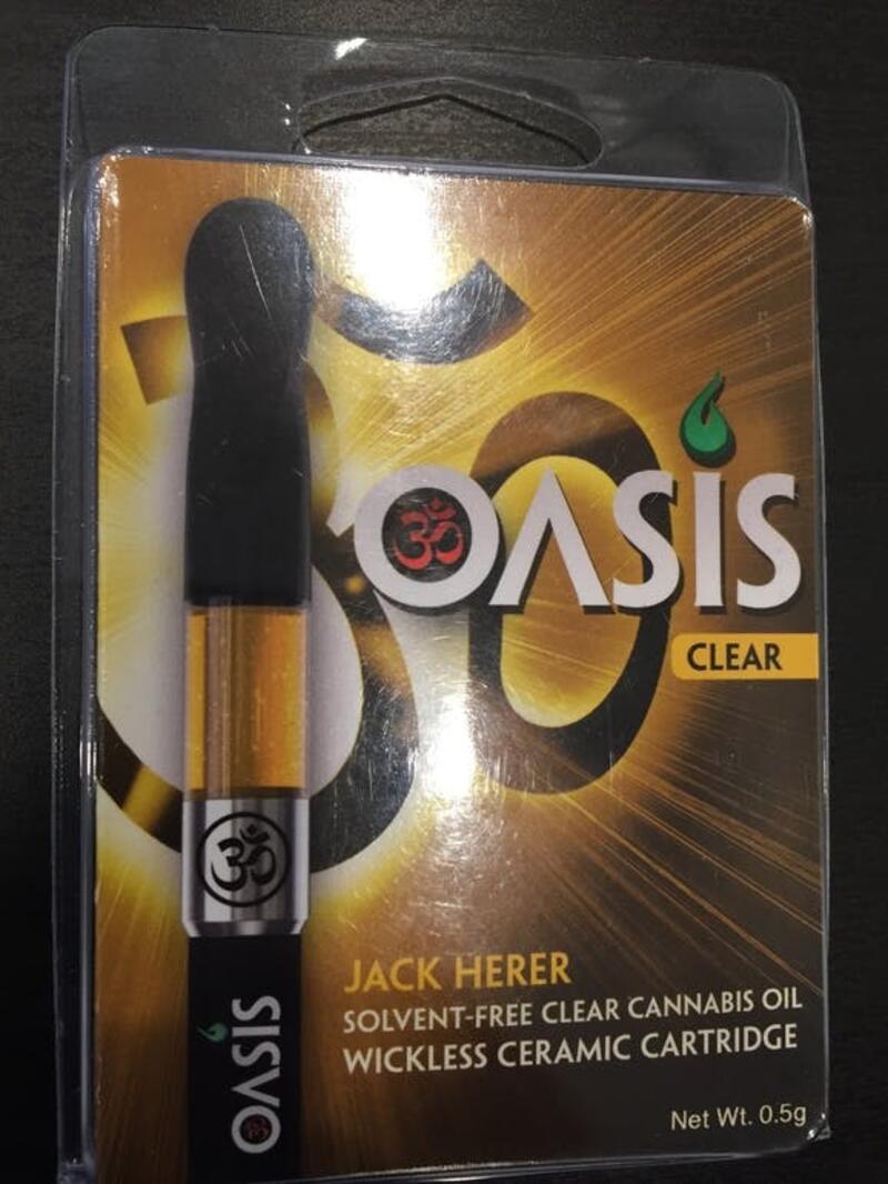 Jack Herer Oasis Clear Cartridge