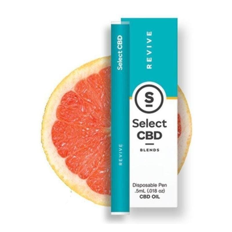 Select CBD - 'Revive' Grapefruit Disposable (1/2 Gram)