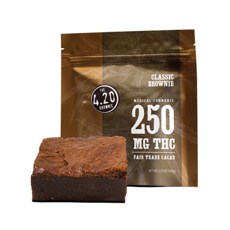 Classic 4.20 Brownie – 250mg THC