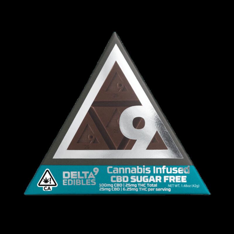 CBD Sugar-Free Bar 100mg CBD/ 25mg THC