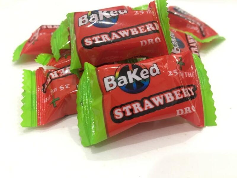 Baked Strawberry Hard Candy (3/12, 10/30)