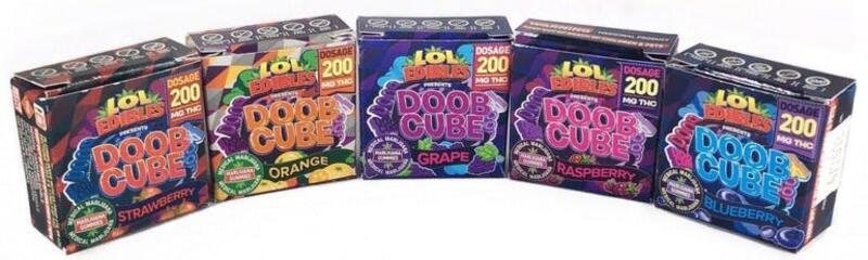LOL Edibles: Doob Cube 200mg