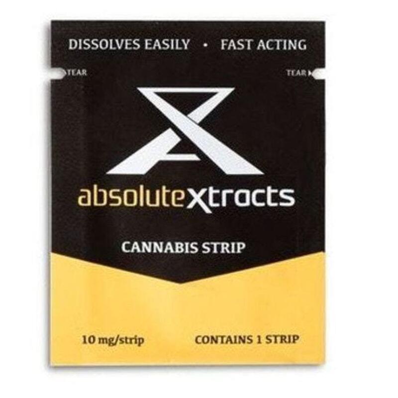 Absolute 10mg Cannabis Strips Single Pack