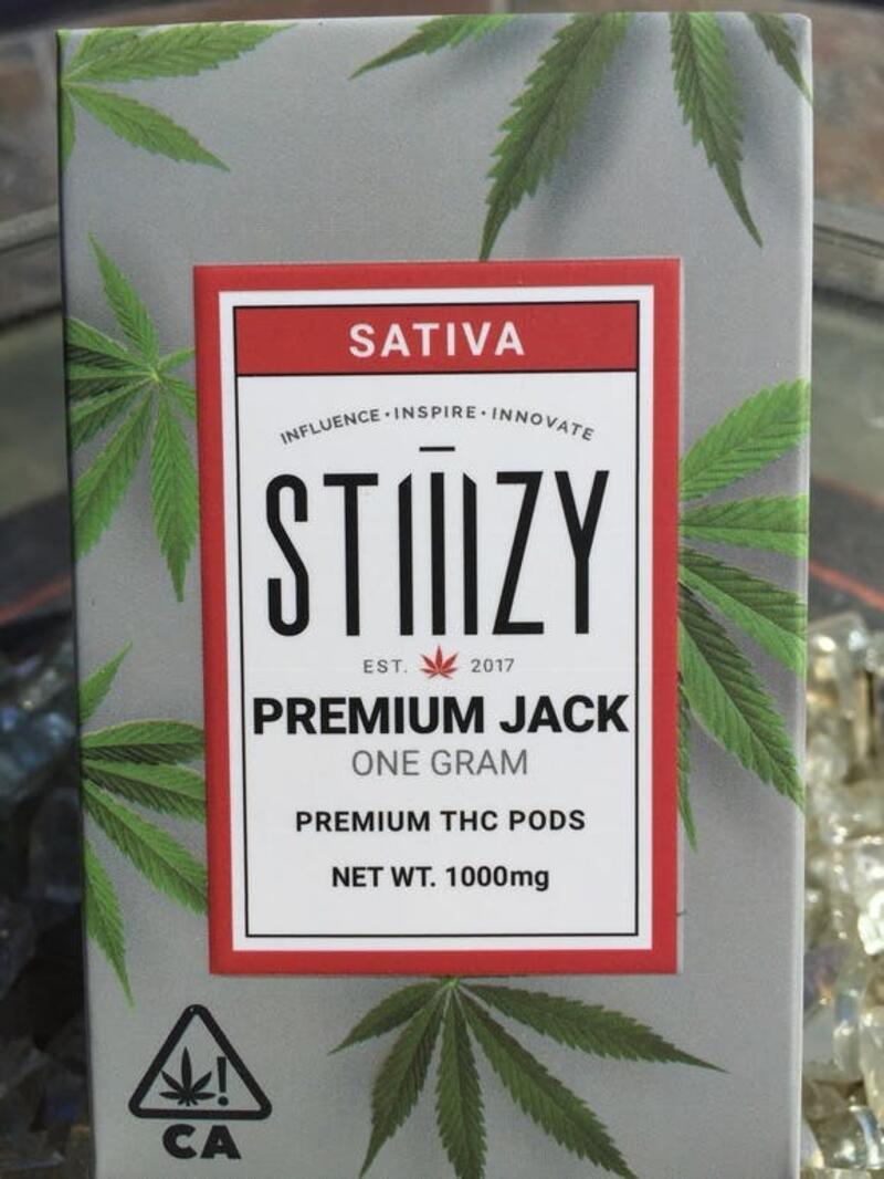 STIIIZY Premium Jack Cartridge / Pod Sativa 1 Gram