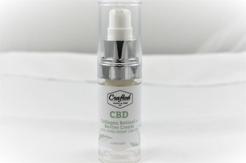 Crafted Brands - CBD Retinol and Collagen Anti Aging Cream