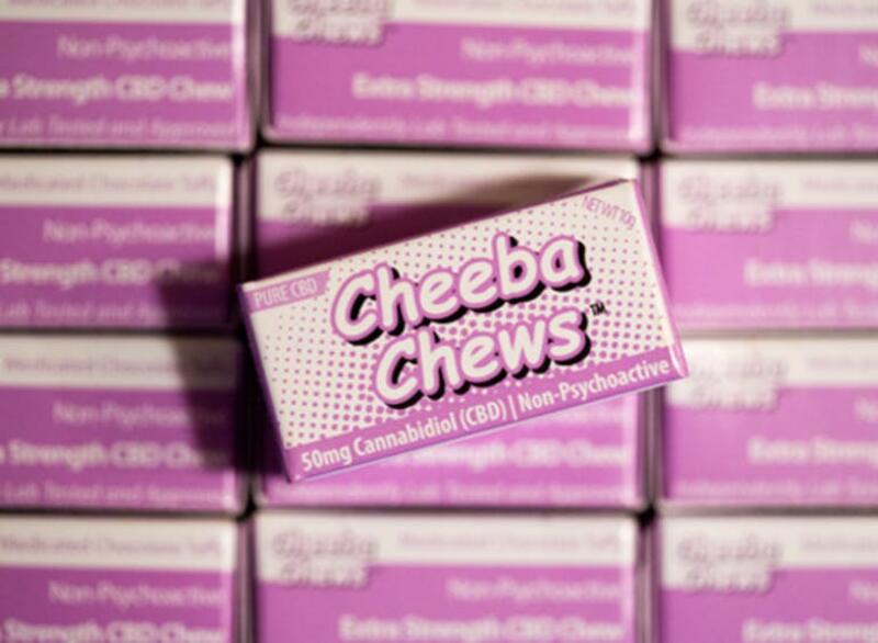 Cheeba Chew PURE CBD (50mg CBD, 2mg THC)