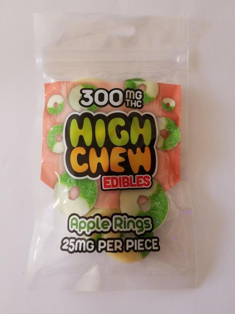 High Chew Apple Rings 300MG