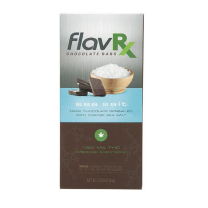 Flav Sea Salt Chocolate Bar - 180mg - FlavRX