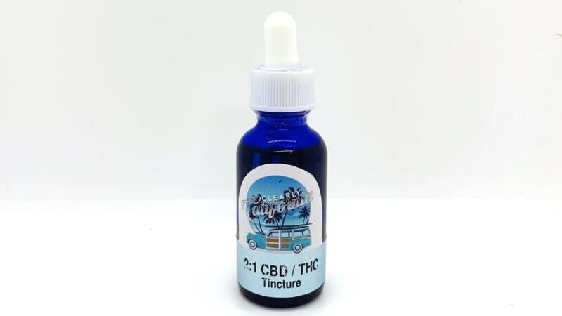 Clearly California 2:1 CBD 2,000mg/ THC 1,000mg - Just In!