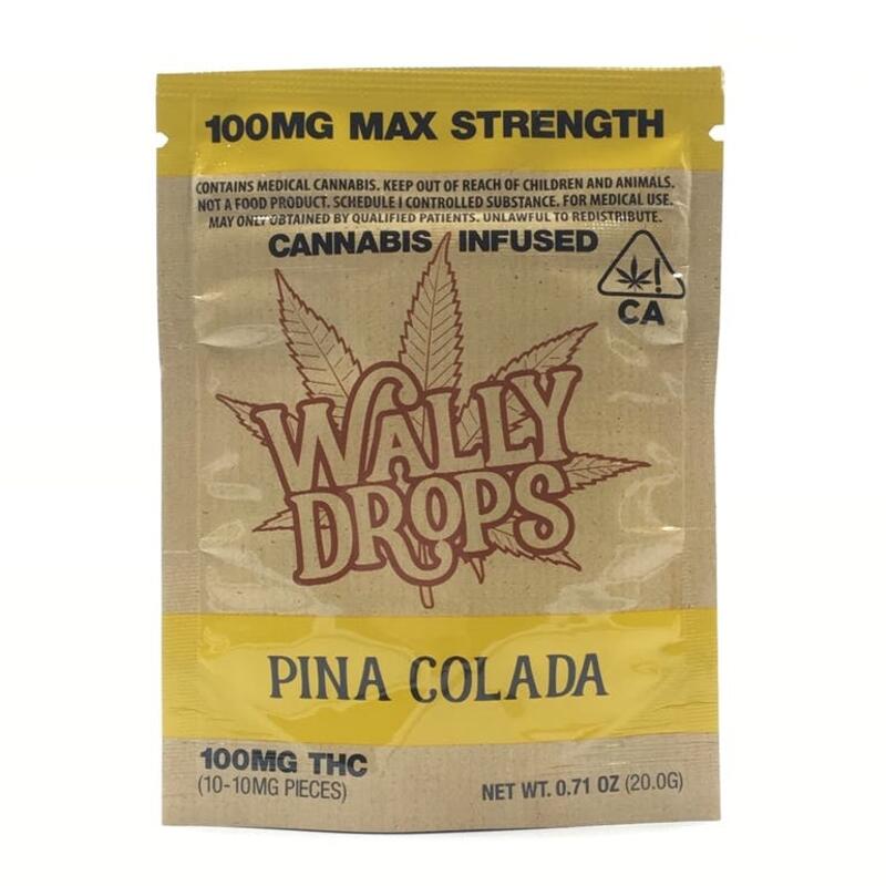100mg Pina Colada - Wally Drops
