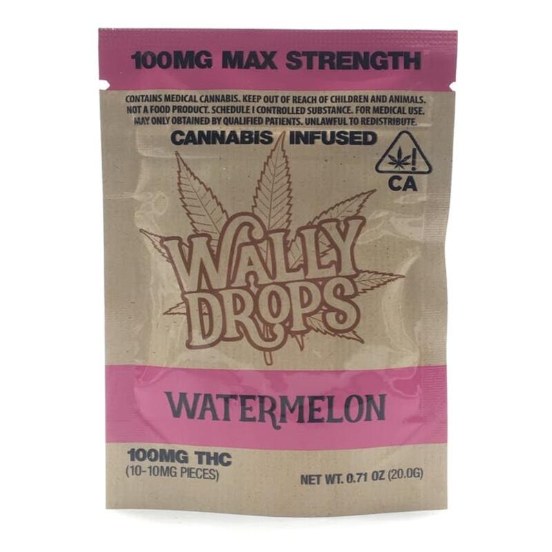 100mg Watemelon - Wally Drops