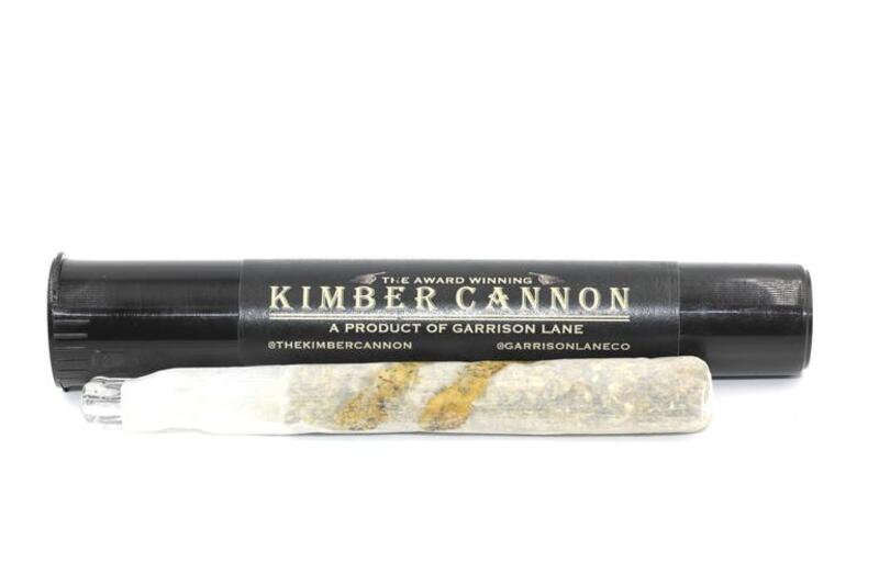 1.3g Kimber Cannon with Flower, Kief, Shatter & Glass Tip - Garrison Lane