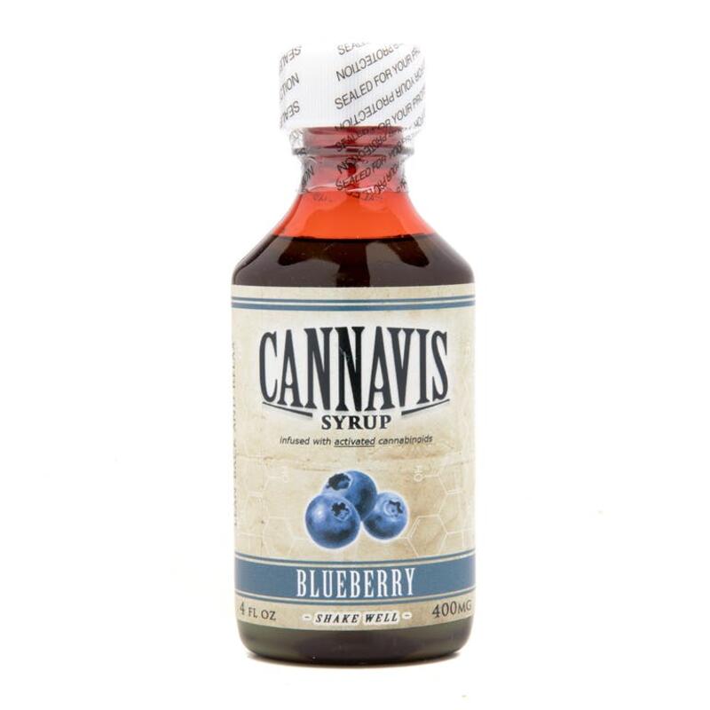 Cannavis Syrup, Blueberry 400mg
