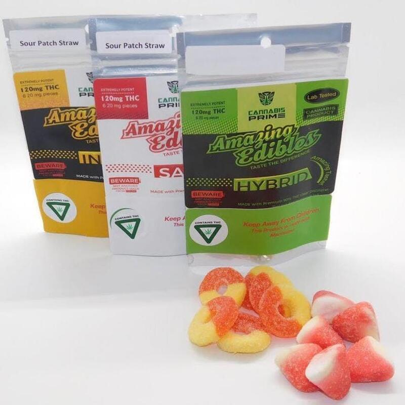 Amazing Edibles 120mg (2 for $20)