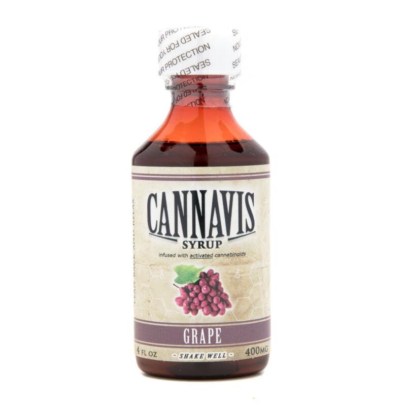 Cannavis Syrup, Grape 400mg