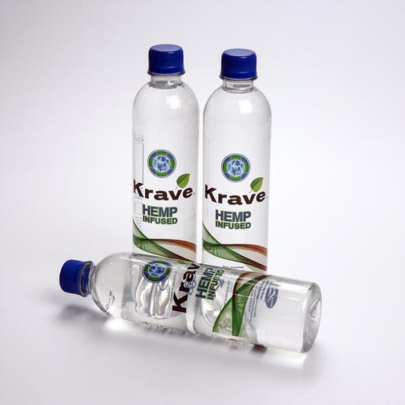 Krave: Nano Amplified Hemp Beverage 16.9 fl oz