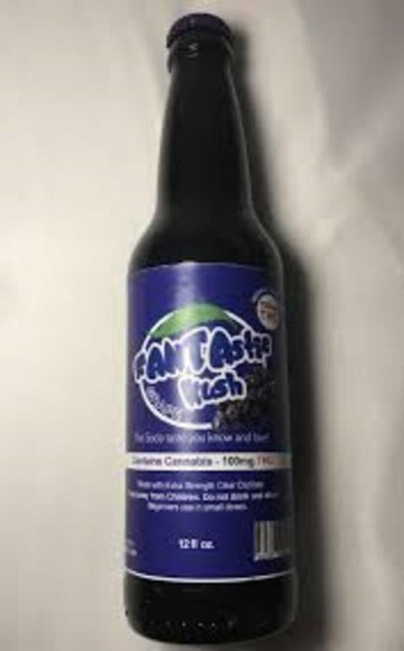 Kushy-Cola 100mg THC: FANTAstic Kush Grape (2/$25)