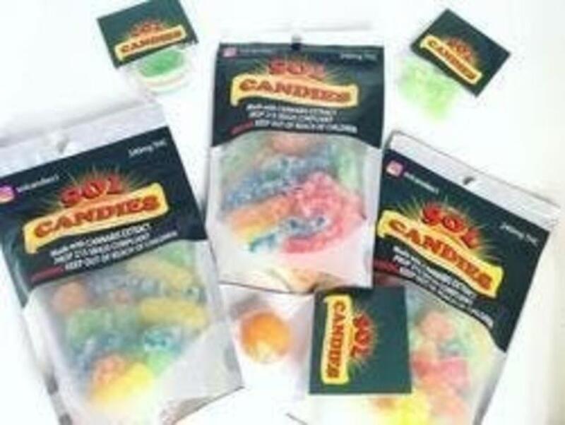 Sol Candy: 240mg Gummies (Assorted Flavors)