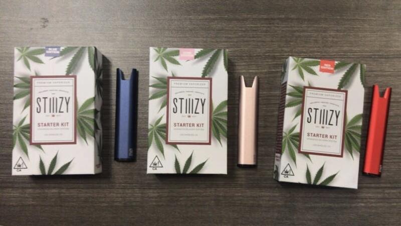 STIIIZY'S Starter Kit BLUE/ROSE/RED EDITIONS