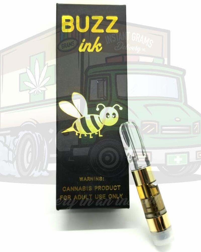 Power Punch 500mg Premium Vapor Cart by Buzz Ink (2 for $60 Mix Match)