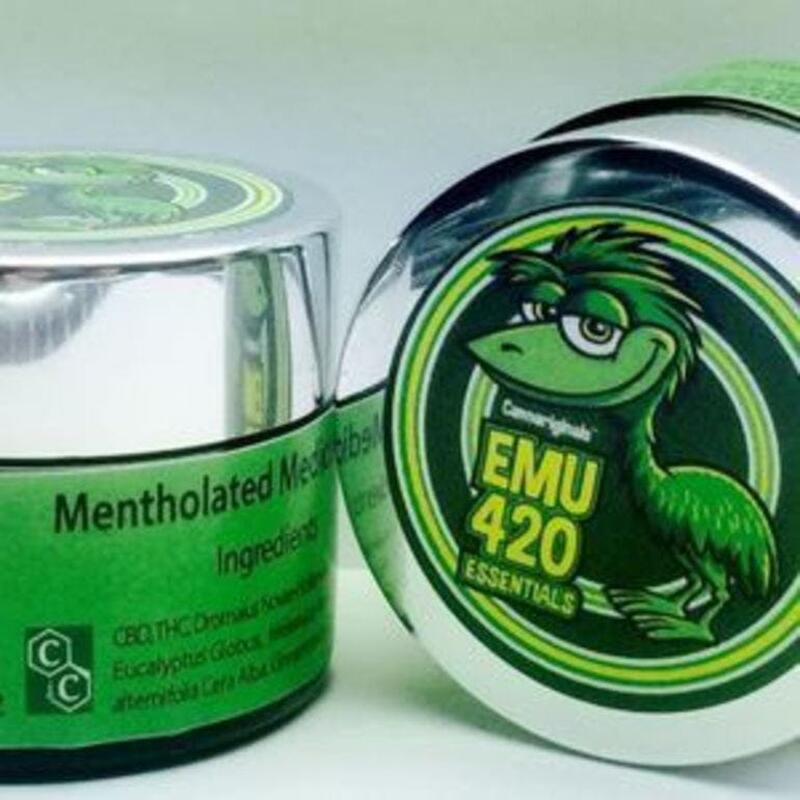 EMU-420Esentials- Gold Medicated Rub- (CBD)