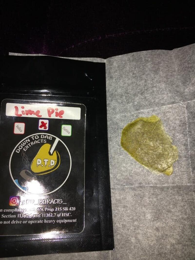 DTD Extracts - Lime Pie