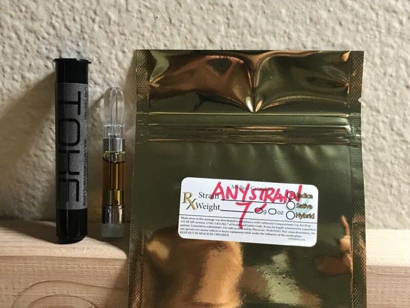 1g Toke Cart + 7g Bud of Your Choice for $100