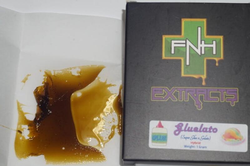 ** NEW ITEM 3g/$45 ** FNH Extracts Gluelato Shatter