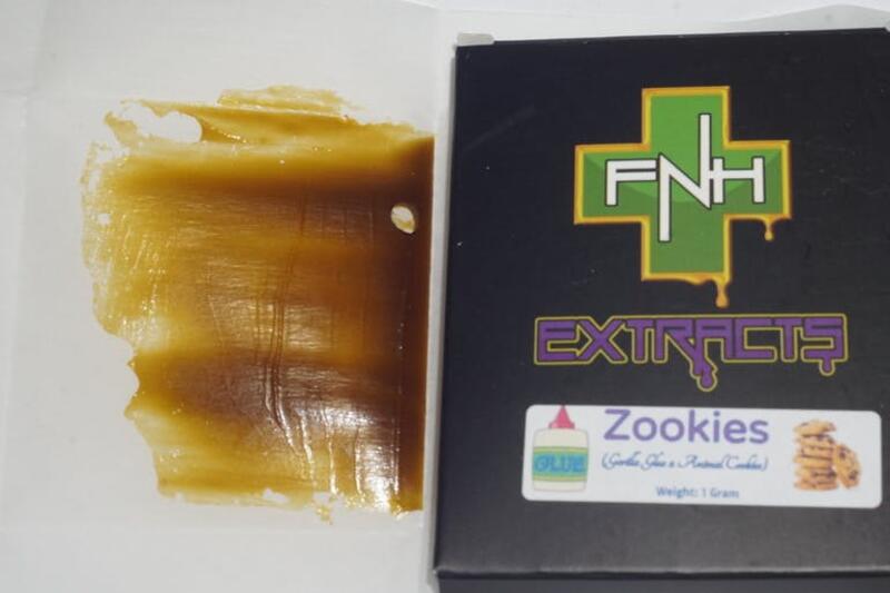 ** NEW ITEM 3g/$45 ** FNH Extracts Zookies Shatter
