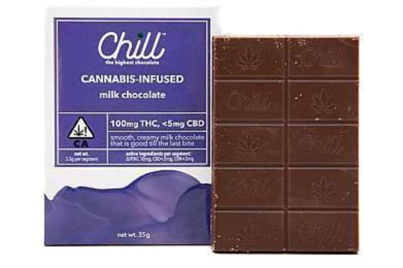 Chill - Milk Chocolate 100mg
