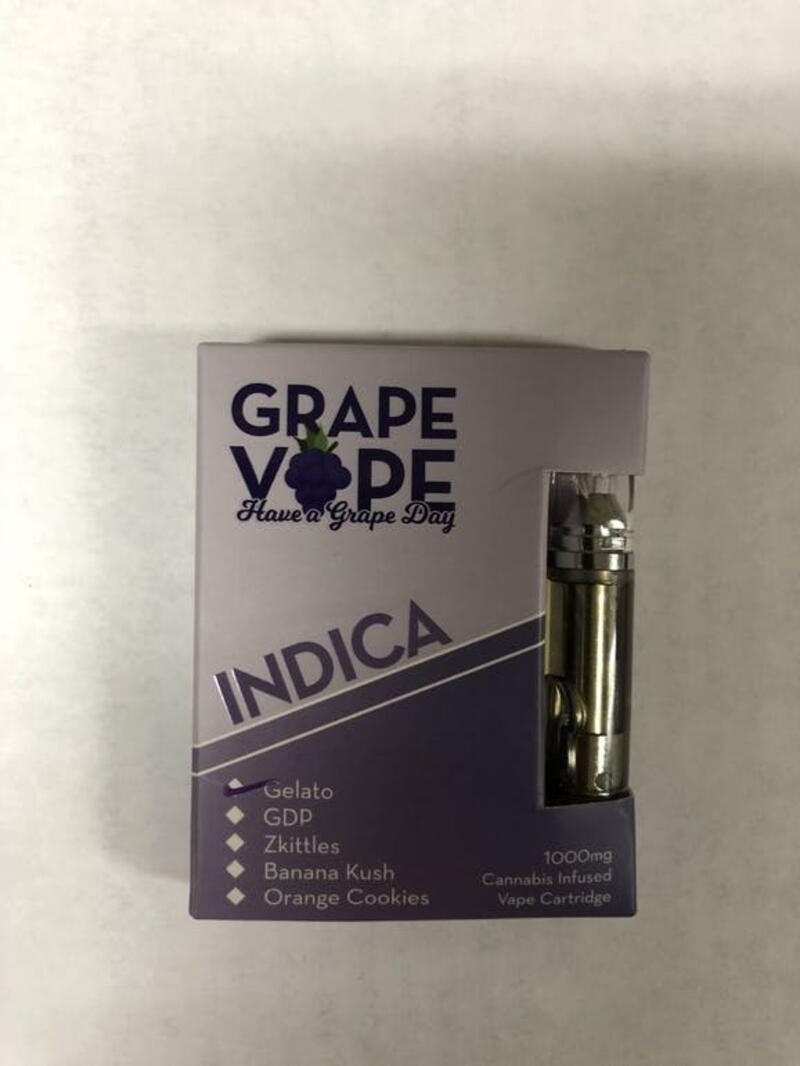Grape Vape Cartridges (1g)