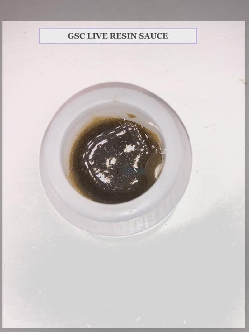 GSC LIVE RESIN SAUCE 87%THC (3 FOR 120)
