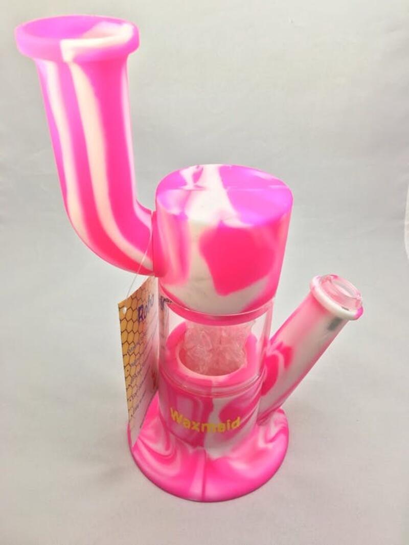 Pink Silicone Bong