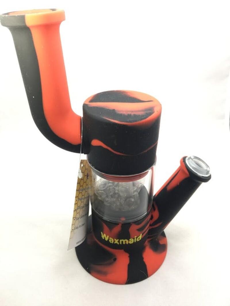 Red Silicone Bong