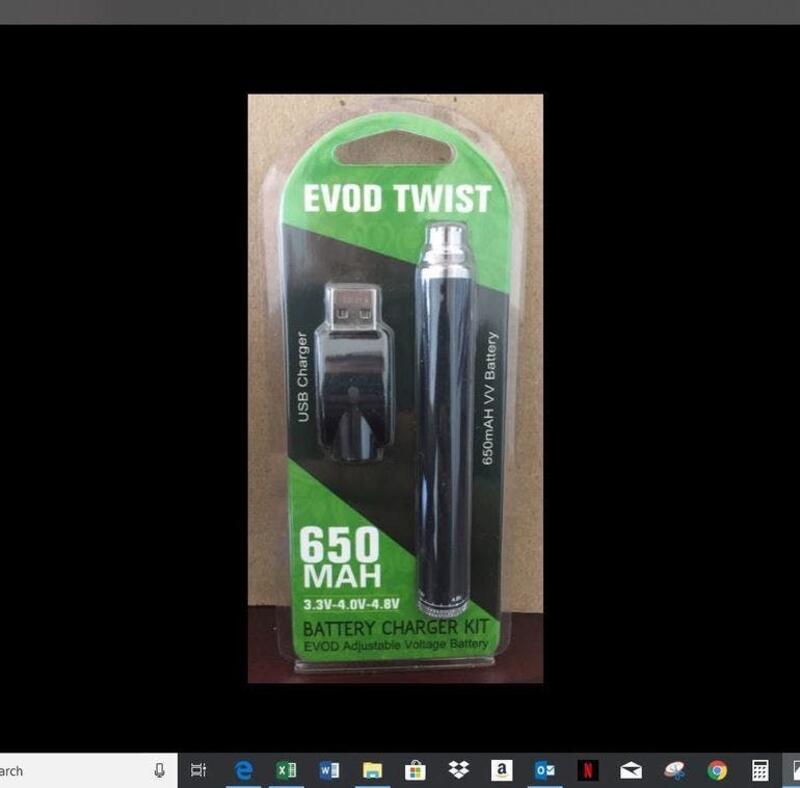 EVOD TWIST 650 MAH Battery Charger