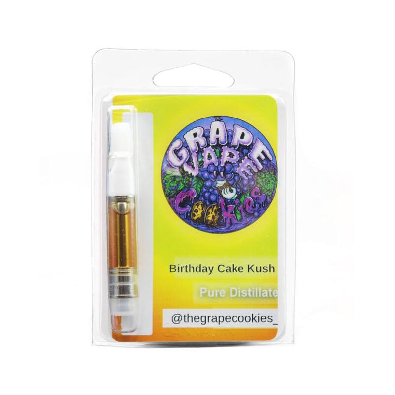 Grape Cookies Cartridge - Birthday Cake Kush