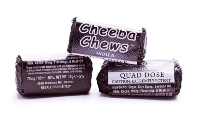 Cheeba Chews - Indica | Quad Dose