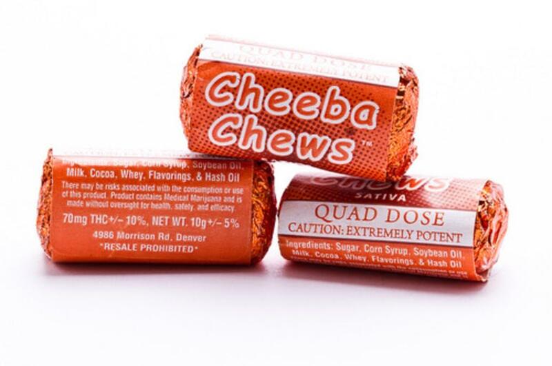 Cheeba Chews - Sativa | Quad Dose